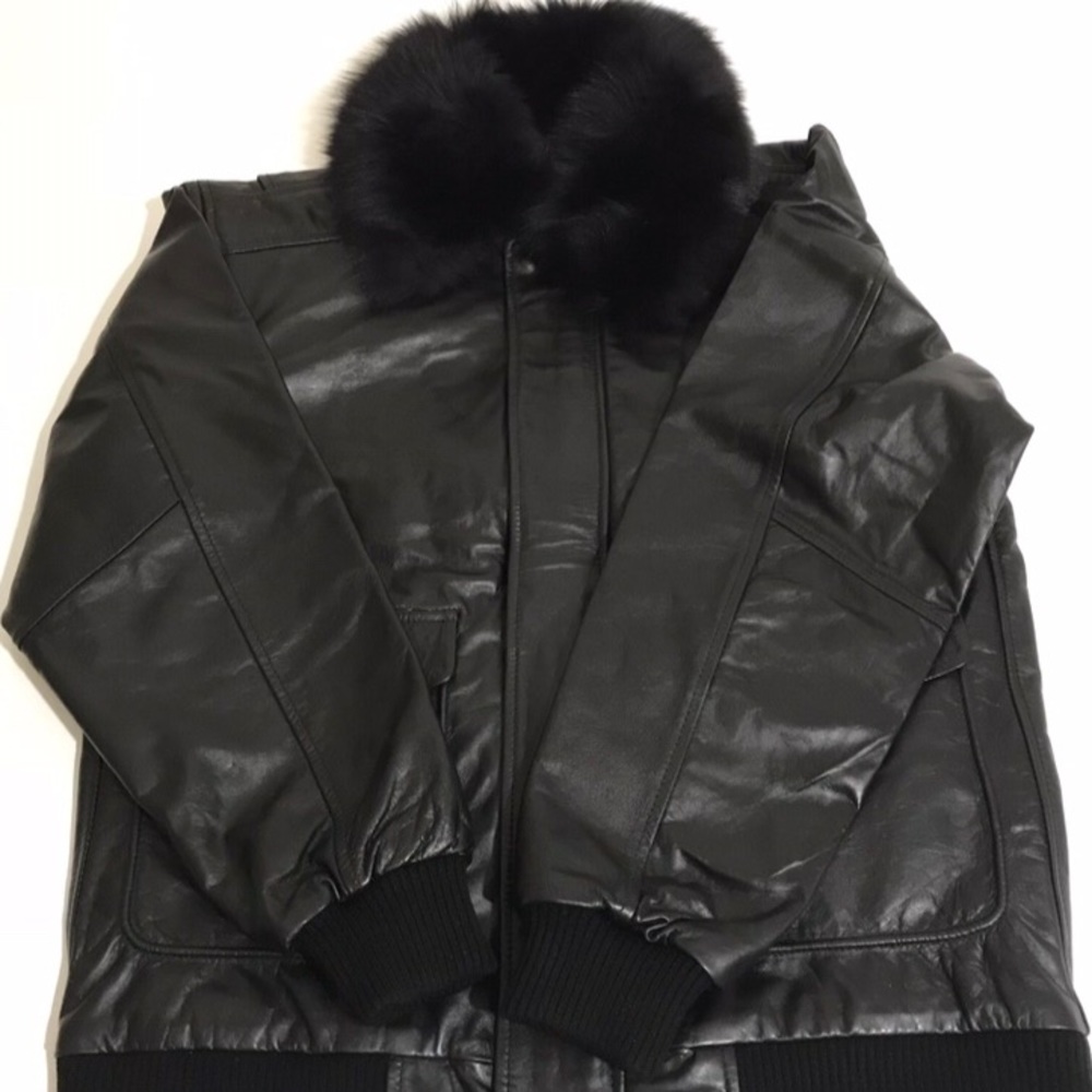 Leather Flight Jacket